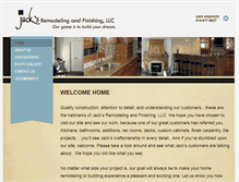 Tablet Screenshot of jacksremodelingwi.com